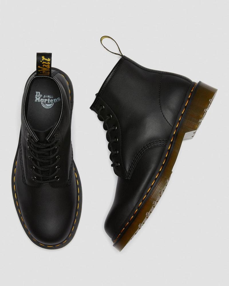 Dr Martens 101 Lær Ankelstøvletter Dame Svarte | Norge 99KOR